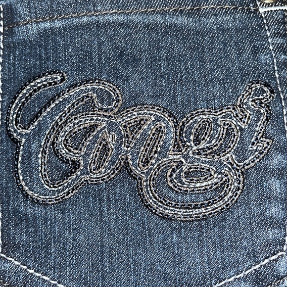 Coogi Authentic Sexy Denim embellished Jeans Size 12 - Picture 11 of 12